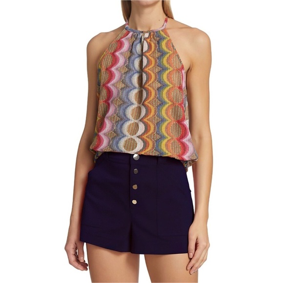 NWT 🤗 Ramy Brook Milana Halter Top sparkly - Picture 9 of 14